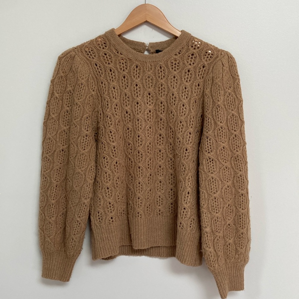 J.Crew Women's Key Hole Sweater Size M